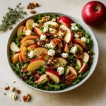 Autumn Harvest Honeycrisp Apple and Feta Salad