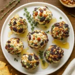 Best Cranberry Pecan Cheese Ball with Honey appetizer board