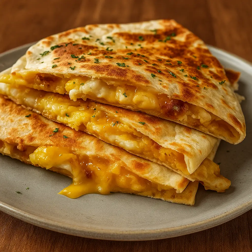 Cheddar Egg Quesadilla Recipe – A Quick, Delicious Breakfast Win