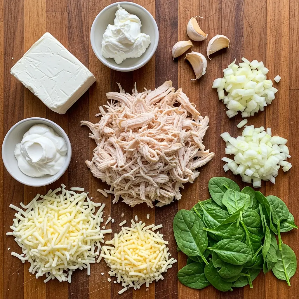 creamy-chicken-and-spinach-casserole-ingredients