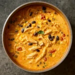 creamy chicken taco soup recipe