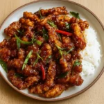 Dragon Chicken Recipe Spicy Indo-Chinese Stir Fry