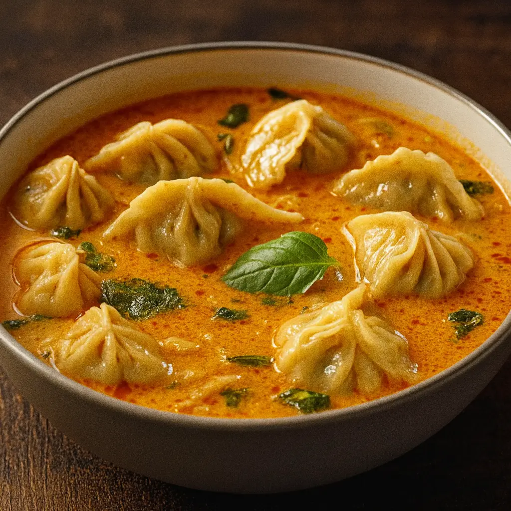 Easy Thai Red Curry Dumpling Soup - 5 Bold Flavors You'll Love