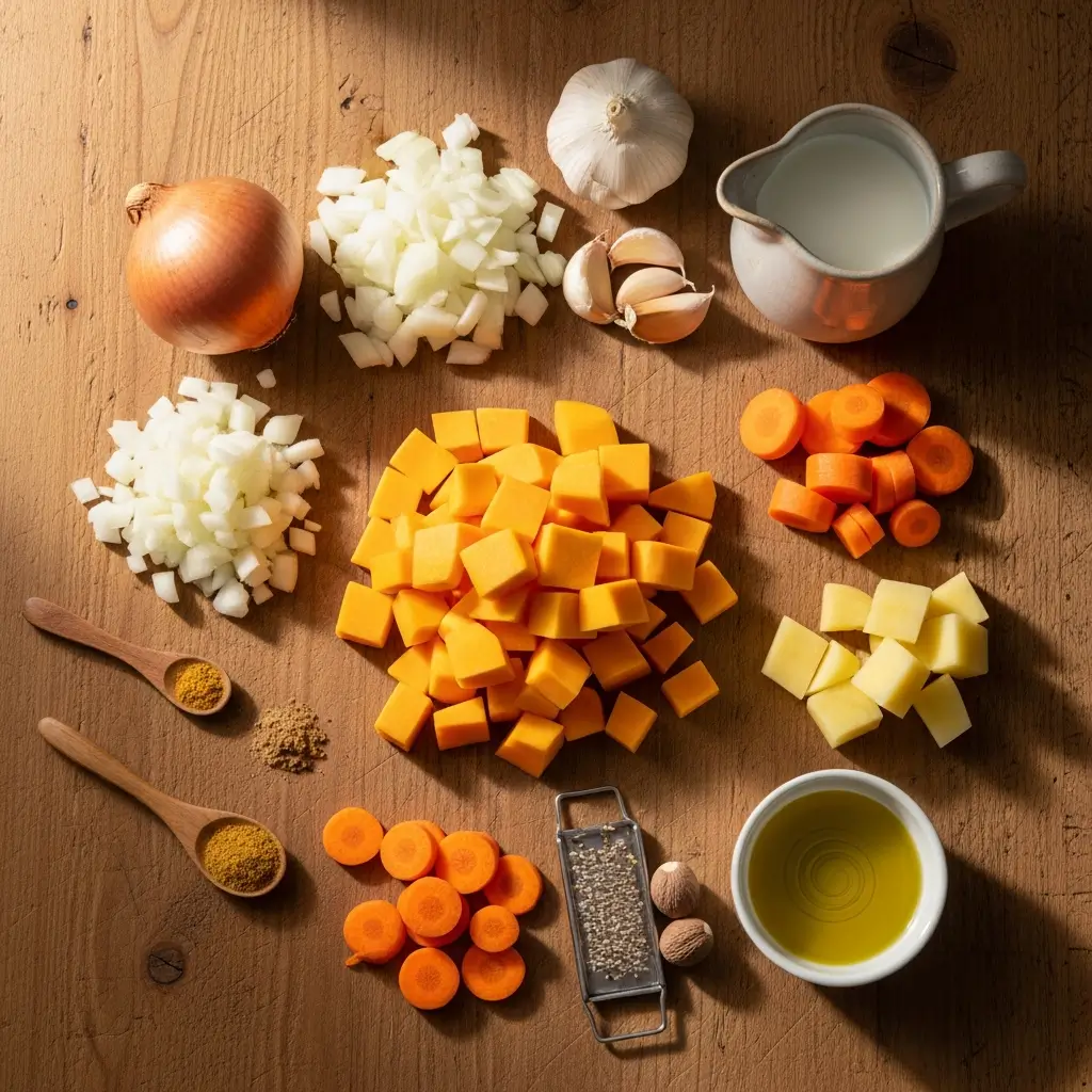 Gordon Ramsay Butternut Squash Soup ingredients
