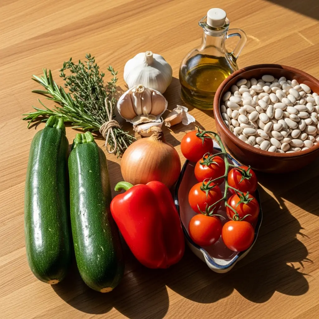 rustic-roasted-vegetable-and-cannellini-bean-bake-ingredients