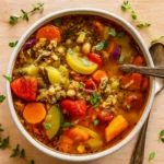turkey vegetable soup recipe