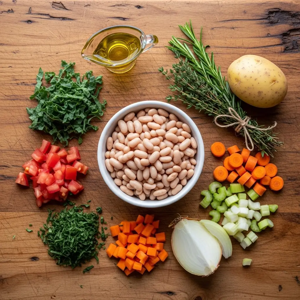 Tuscan White Bean Soup Ingredients