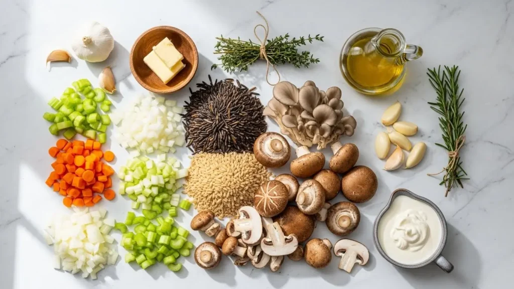 Wild Rice and Mushroom Soup ingredient