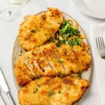 Baked Ranch Chicken with crispy Panko-Parmesan crust