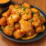 Bang Bang Chicken crispy tenders in creamy sauce
