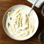 Chicken Alfredo Soup creamy comfort in a bowl