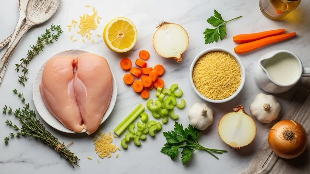 creamy-lemon-chicken-orzo-soup-ingredients