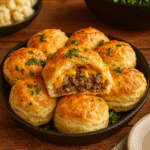 Garlic Parmesan Cheeseburger Bombs recipe