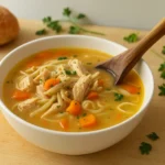 Homemade Chicken Noodle Soup Crockpot