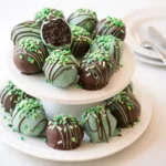Mint Oreo Balls dessert