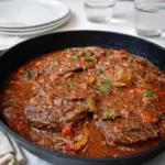 Old-Fashioned Swiss Steak with tomato gravy