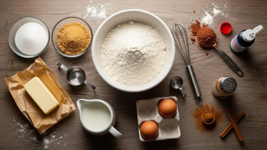 Red Velvet Cinnamon Rolls Ingredients