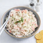 Best Seafood Salad with shrimp and crab