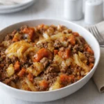 Cabbage and Ground Beef