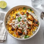 Easy Street Corn Chicken Rice Bowl