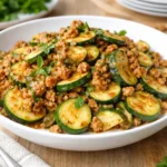 Ground Turkey and Zucchini Skillet