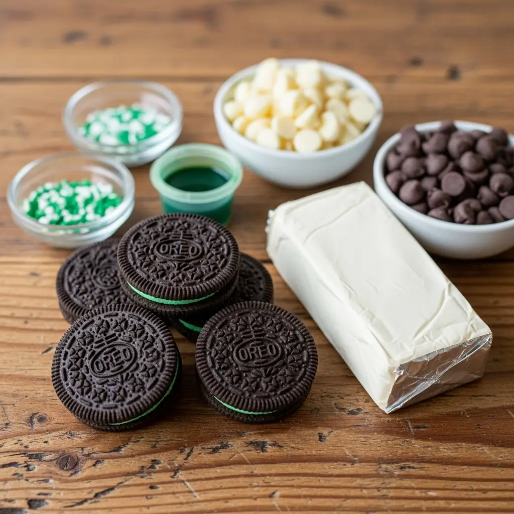 Mint Oreo Truffles Ingredients