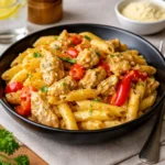 Rattlesnake Pasta creamy Cajun chicken bowl