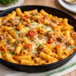 Rotel Pasta Fiesta creamy cheesy pasta