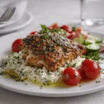 Slow Cooker Greek Chicken with lemon and herbs