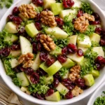 Apple and Celery Salad with honey lemon dressing