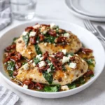 Feta Baked Chicken with Sun-Dried Tomatoes