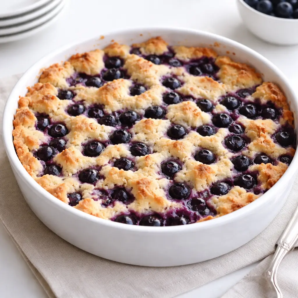moist-blueberry-cobbler-with-frozen-berries