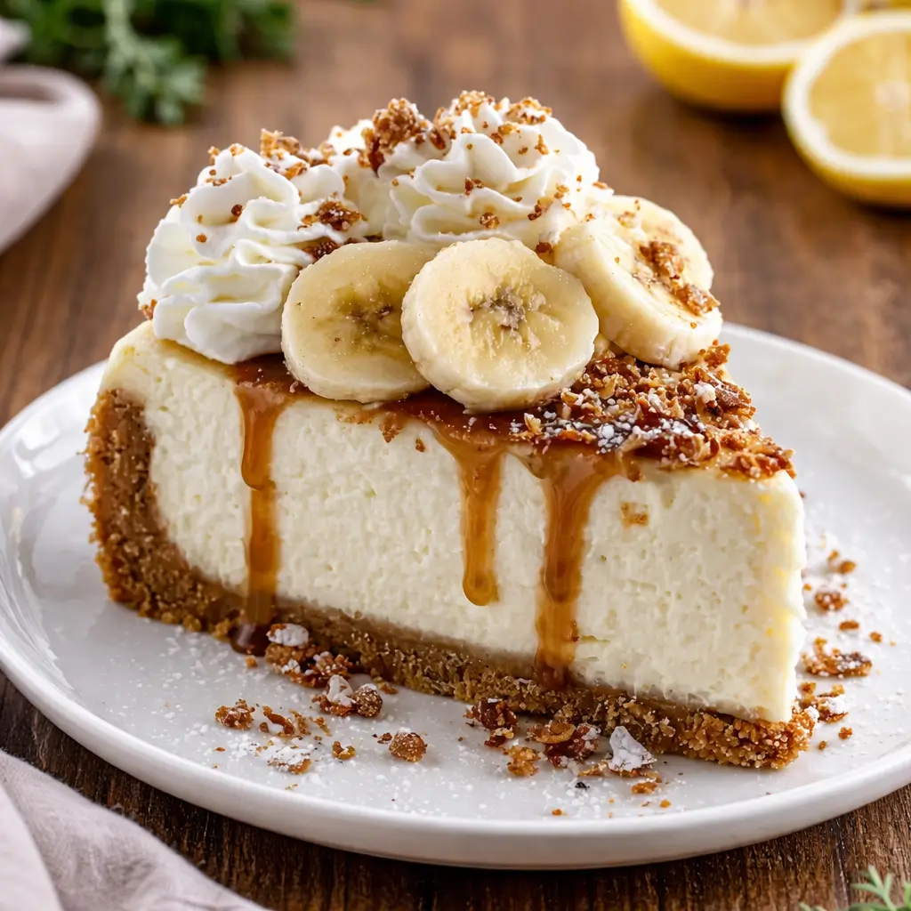 Best Banana Cream Cheesecake Recipe